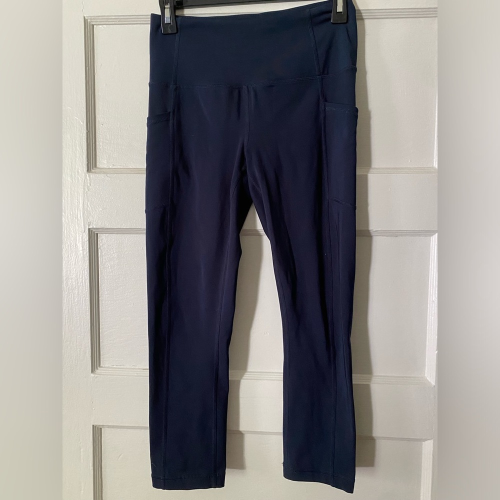 90 Degree Navy Ankle Leggings
